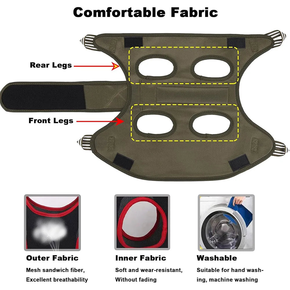 Pet Grooming Hammock - Anti-Scratch Nail Clipping Restraint Bag