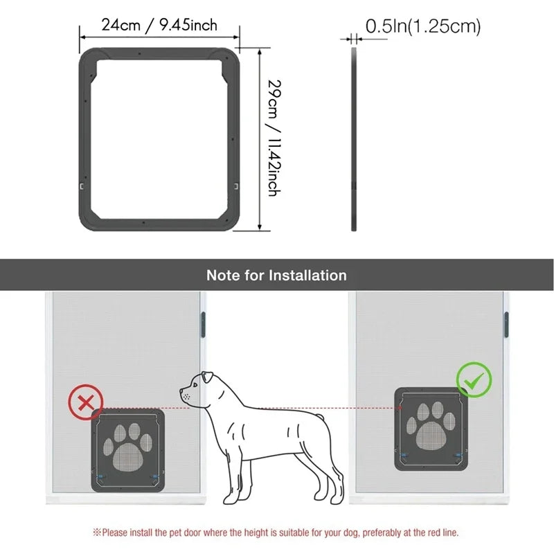 Lockable Pet Door for Cats and Small Dogs product image 4