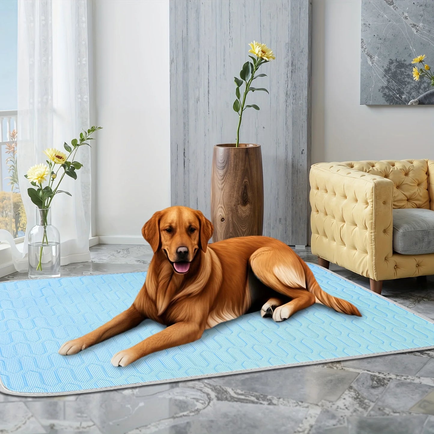 Summer Pet Cooling Mat & Sleeping Pad for Cats and Dogs