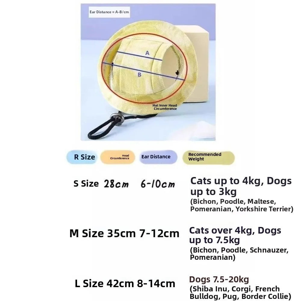 Cat Bucket Sun Hat with Ear Holes product image 6
