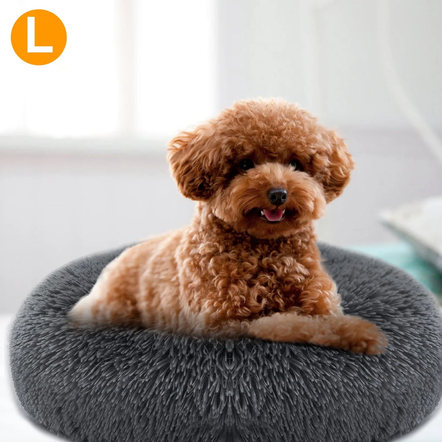 Pet Dog Bed Soft Warm Fleece Puppy Cat Bed Dog Cozy Nest Sofa Bed Cushion