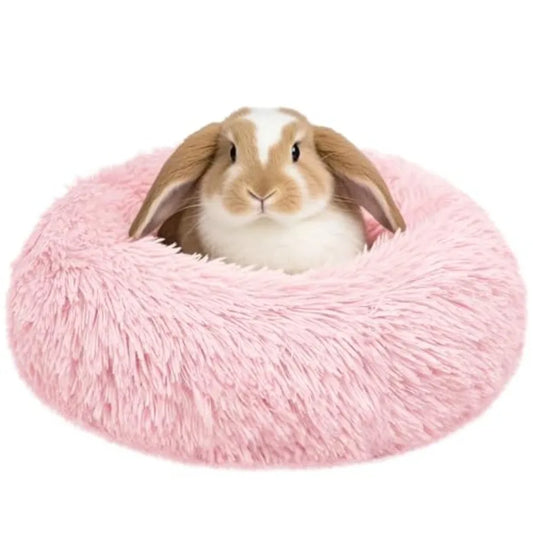 Bunny Bed Rabbit Hideout Large Soft and Comfortable Small Animal Bedding Cozy Bed Mat Warm Hideaway Cage Accessories for Guinea