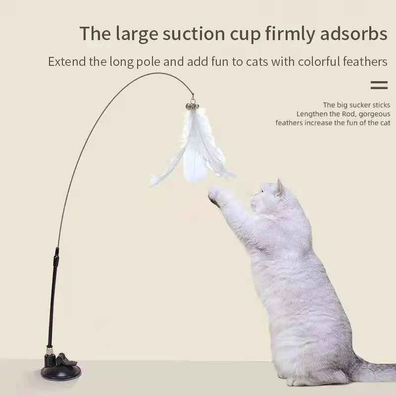 Interactive Cat Wand Toy with Suction Cup Base product image 5