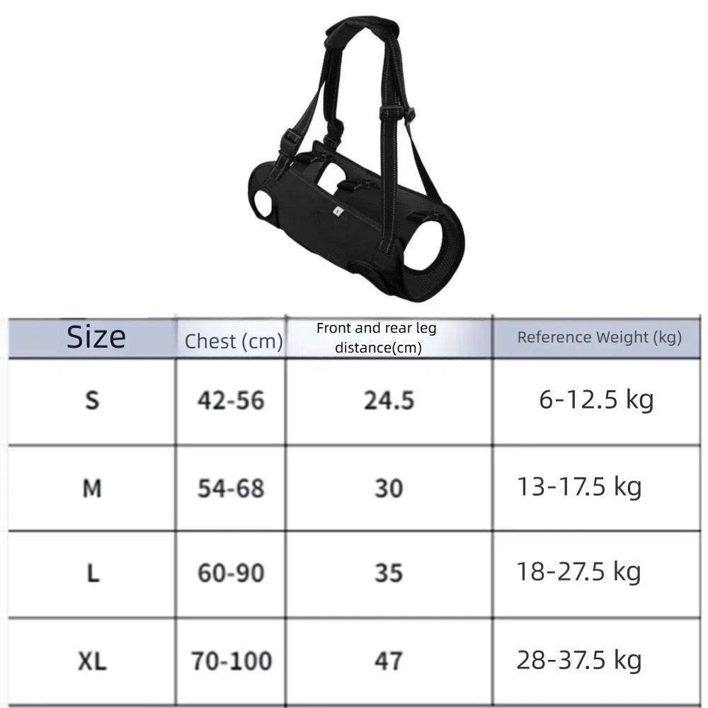 Adjustable Dog Lift Harness with Support Handle product image 6
