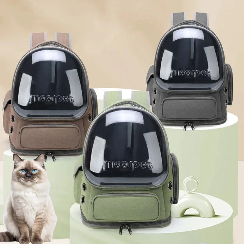 Breathable Pet Carrier Backpack for Cats and Small Dogs product image 2