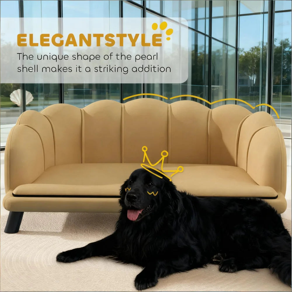 Ye Coffee Pearl Design Pet Sofa