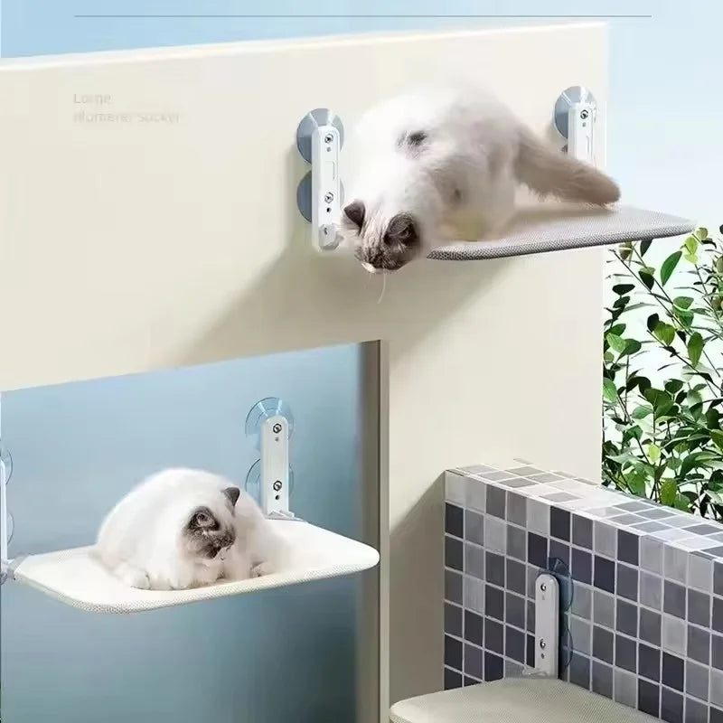 Window-Mounted Cat Hammock with Suction Cups product image 6
