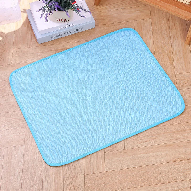 Summer Pet Cooling Mat & Sleeping Pad for Cats and Dogs