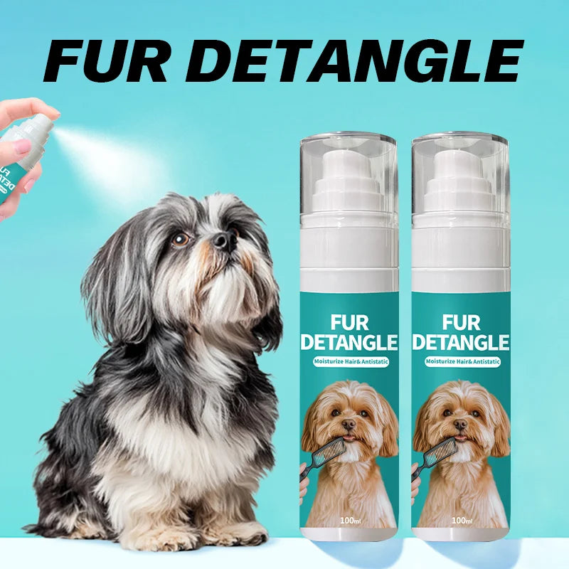 Pet Hair Detangling Spray for Dogs and Cats main product image