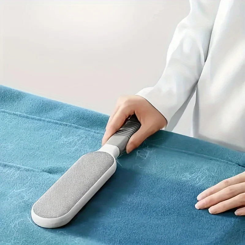 Double-Sided Electrostatic Pet Hair Remover Brush