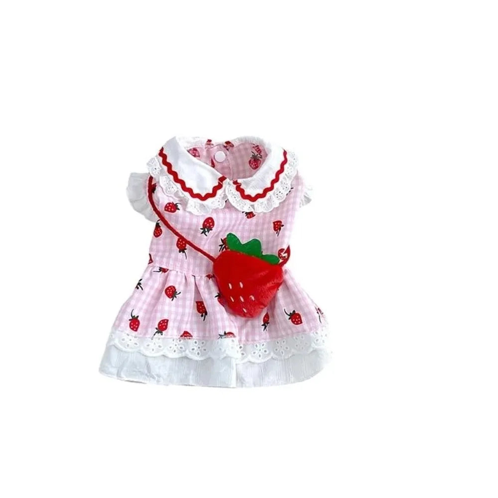 Strawberry Pet Dress for Dogs and Cats product image 8