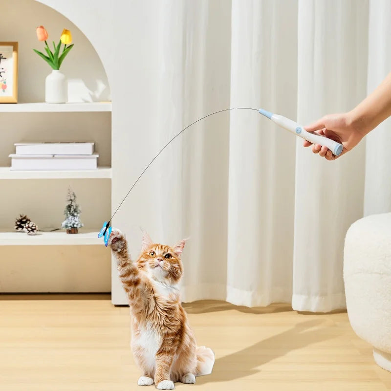 Suction Cup Butterfly Cat Toy for Indoor Play product image 3
