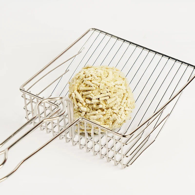 Stainless Steel Cat Litter Scoop with Durable Handle product image 6