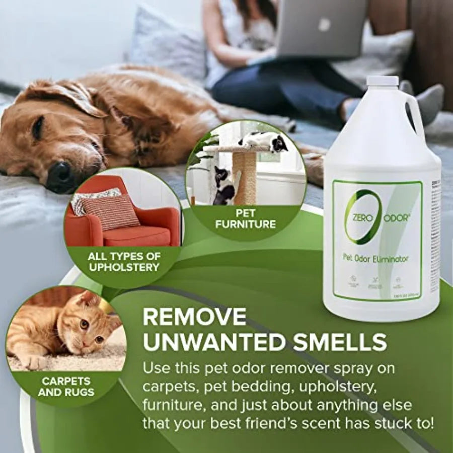 - Pet Odor Eliminator for strong odor Eliminate Air and Surface Odors Patented Molecular Techlogy Best For Carpet Furniture Bed