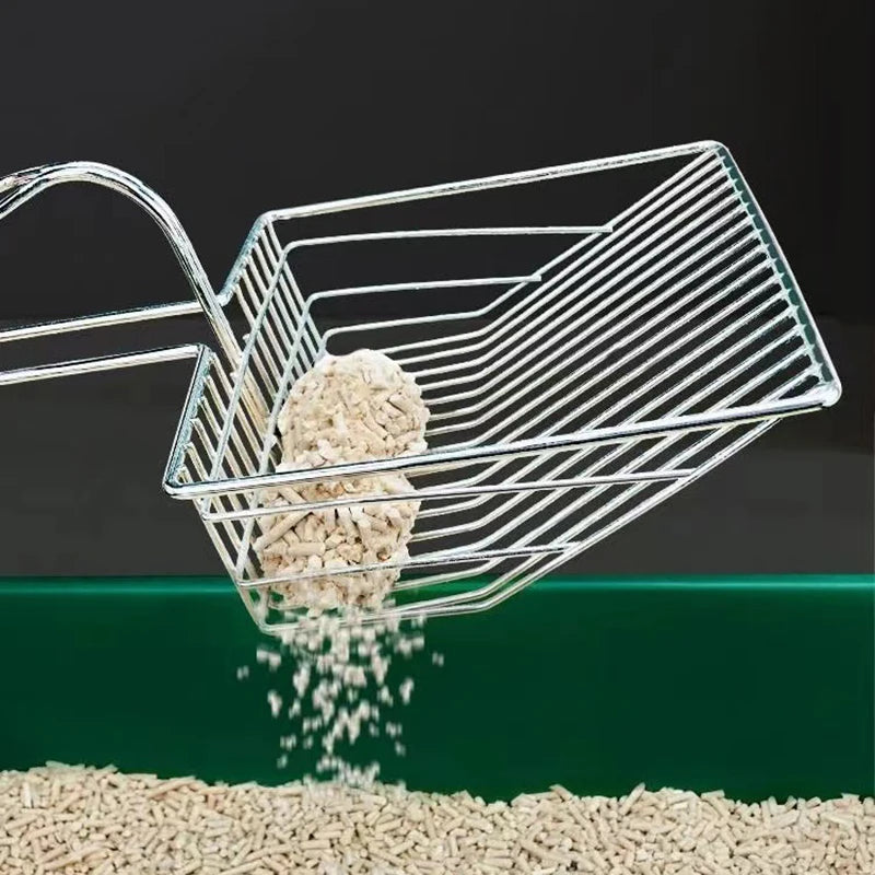 Stainless Steel Cat Litter Scoop with Durable Handle product image 3