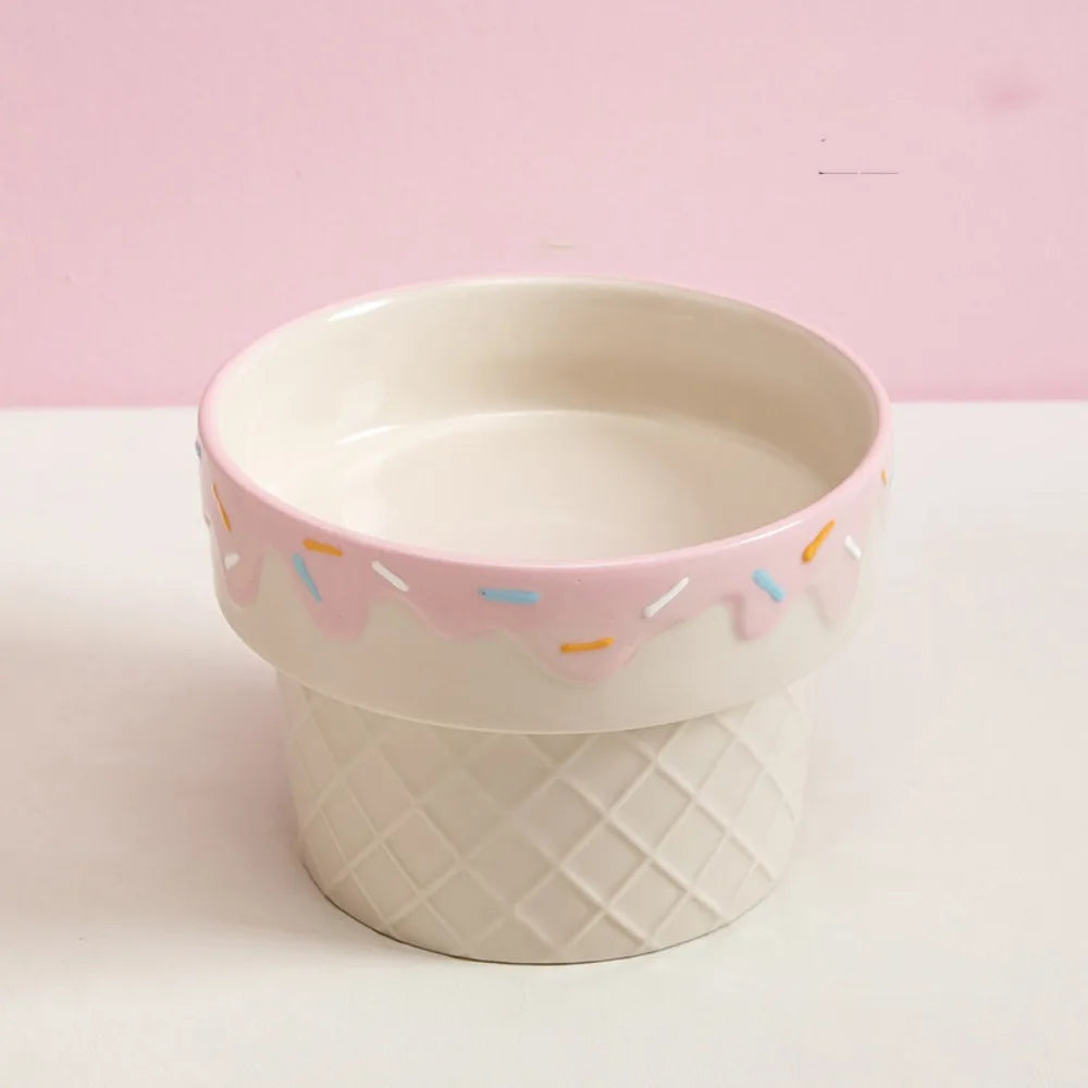 Elevated Ceramic Cat Bowl with Wide Opening product image 7