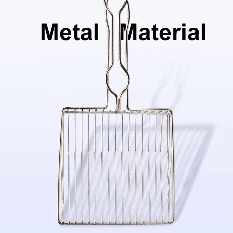 Stainless Steel Cat Litter Scoop with Durable Handle product image 4