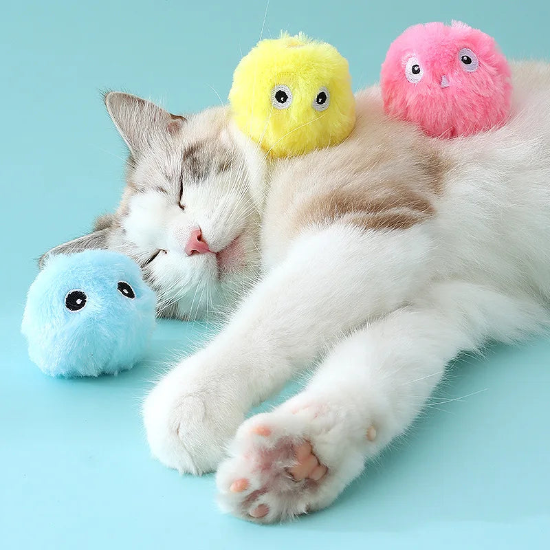Plush Interactive Cat Toy Ball product image 3