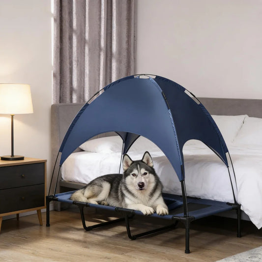 Ye Pet Bed: Elevated Portable Dog Cot