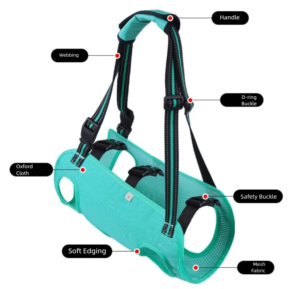 Adjustable Dog Lift Harness with Support Handle product image 2