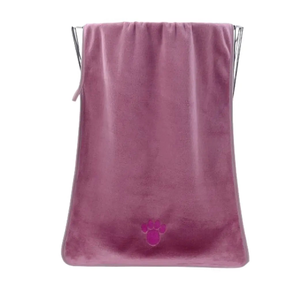 Breathable Microfiber Dog Towels Super Soft Highly Absorbent Pet Grooming Towel Thick Cat Bath Pet Cloth Drying Dogs