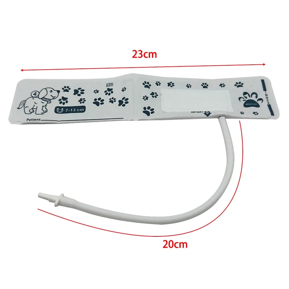 Disposable Pet Cuff For Animal Blood Ppressure Measurement Cuff PVC Hose Measuring Blood Pressure of Mice Cats Dogs Sheep Cuff