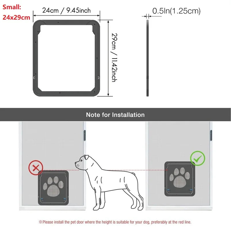 Lockable Pet Door for Cats and Small Dogs product image 7