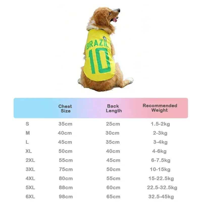 Breathable Mesh Football Jersey Pet T-Shirt Vest