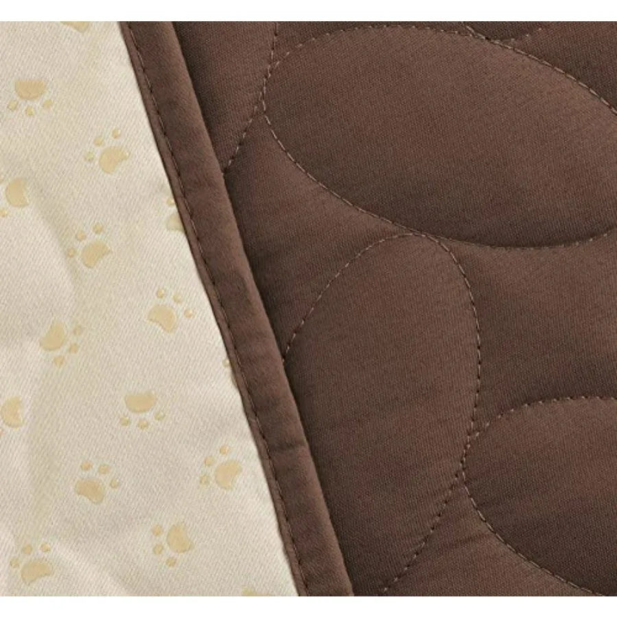 Pet Bed Cover Dog Bed Blanket for Sofa and Furniture Waterproof New Pattern Design,Dark Grey