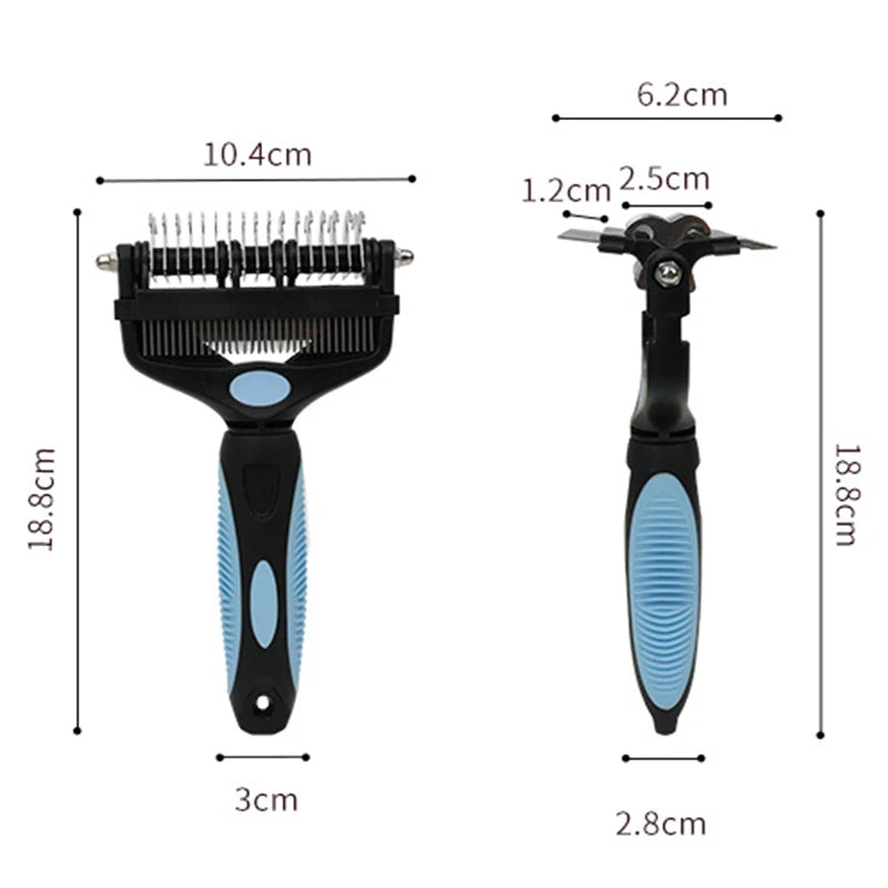 3-in-1 Pet Deshedding Brush for Dogs and Cats product image 6