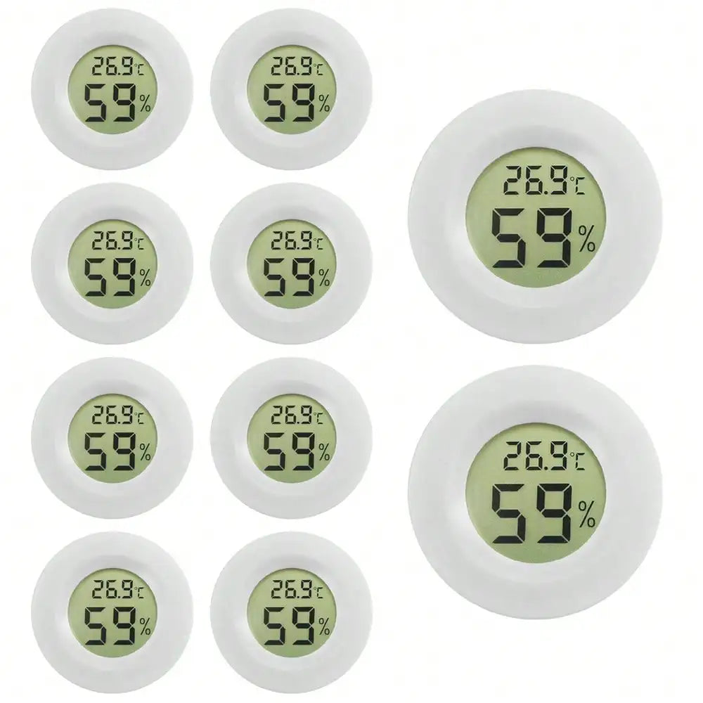Digital Reptile Thermometer & Hygrometer for Terrariums - front view