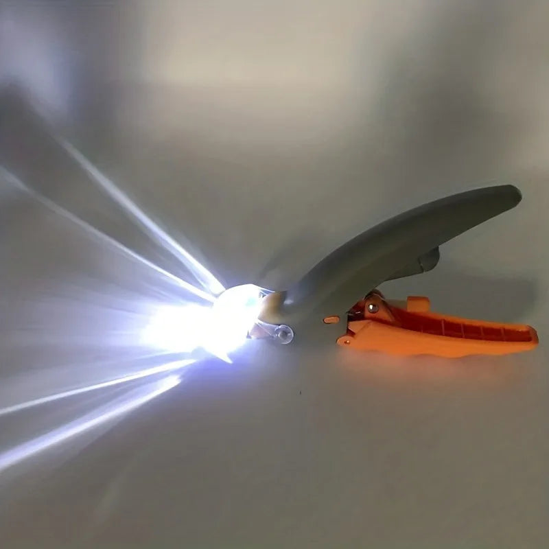LED Pet Nail Clipper for Dogs and Cats with Steel Blades