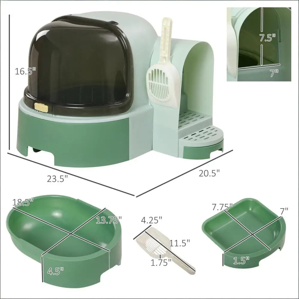 Ye Covered Litter Box, Cat Litter Box