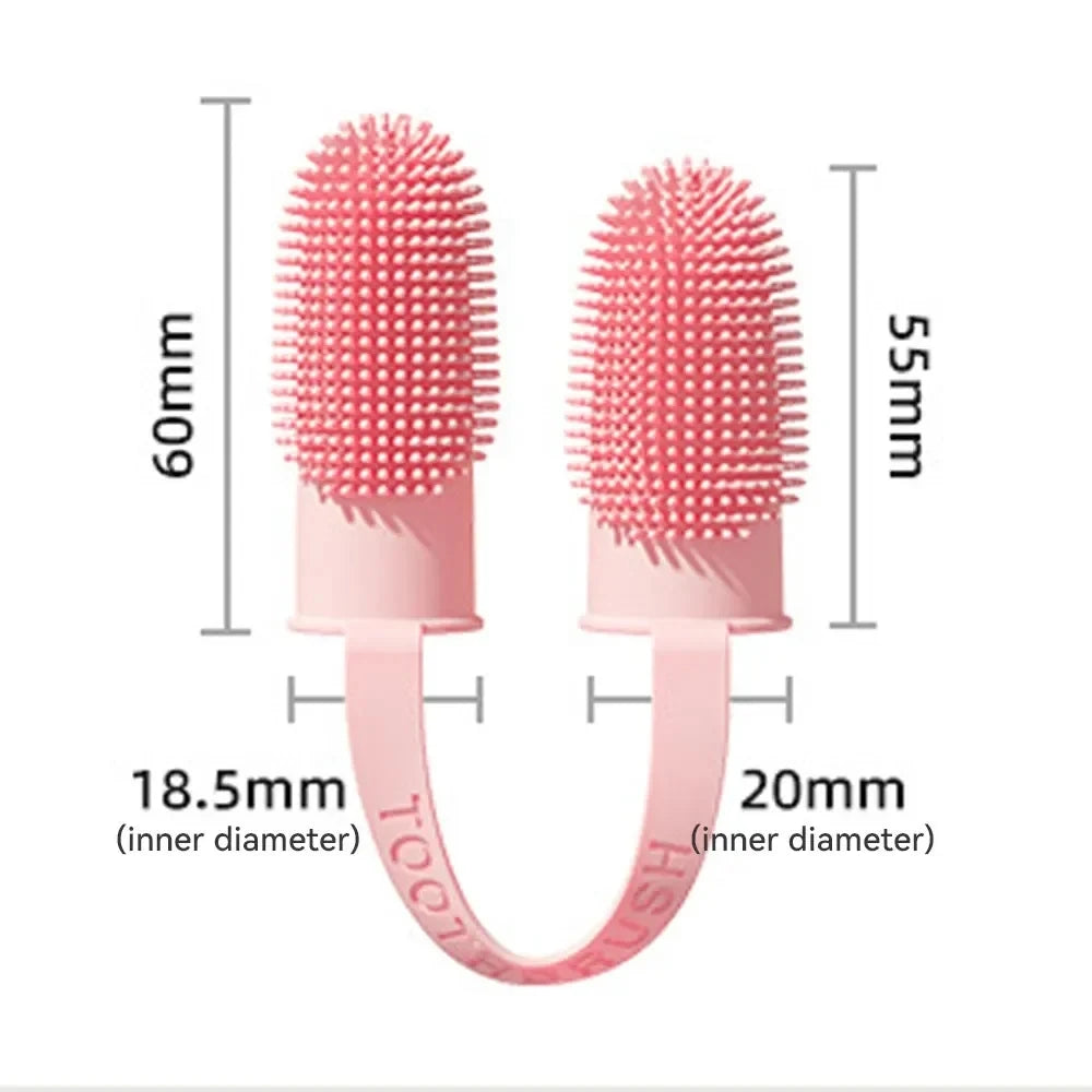 Two-Finger Pet Toothbrush Set for Dogs and Cats product image 6