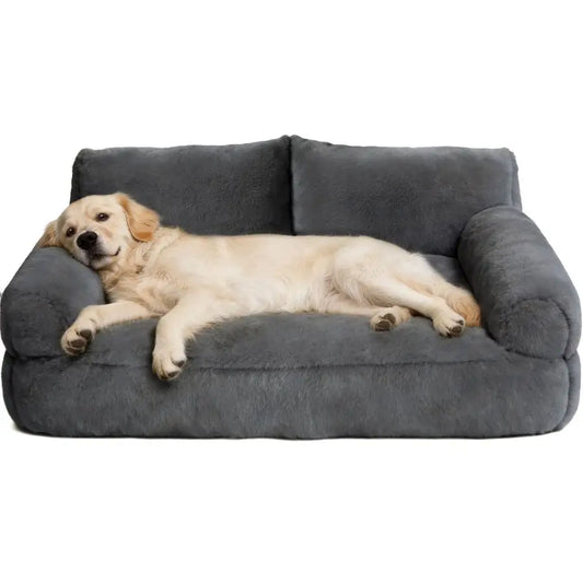 Beds for Indoor Cats, Cat Couch Bed, Cute Cats Sofas for Medium Pets, Dog Sofas amp Chairs with Removable Washable Cover, Plush