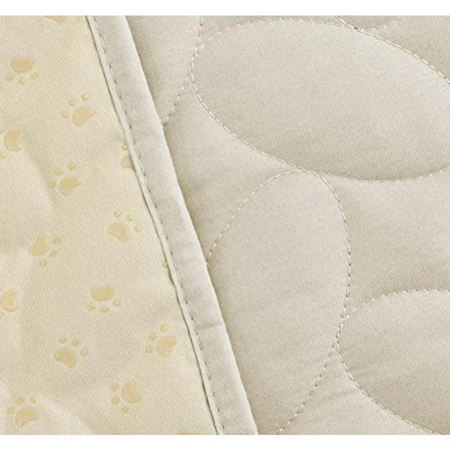 Pet Bed Cover Dog Bed Blanket for Sofa and Furniture Waterproof New Pattern Design,Dark Grey