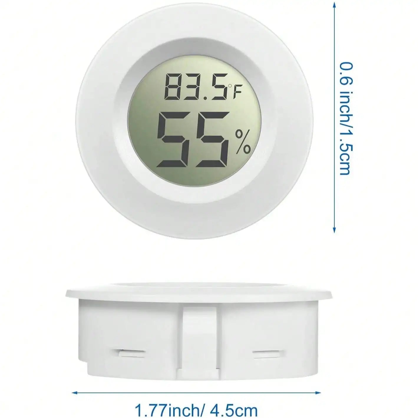 Digital Reptile Thermometer & Hygrometer for Terrariums