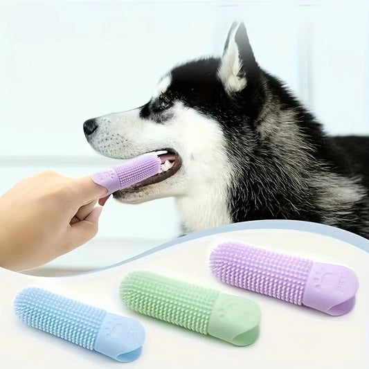 360° Silicone Finger Toothbrush for Dogs and Cats product image 2