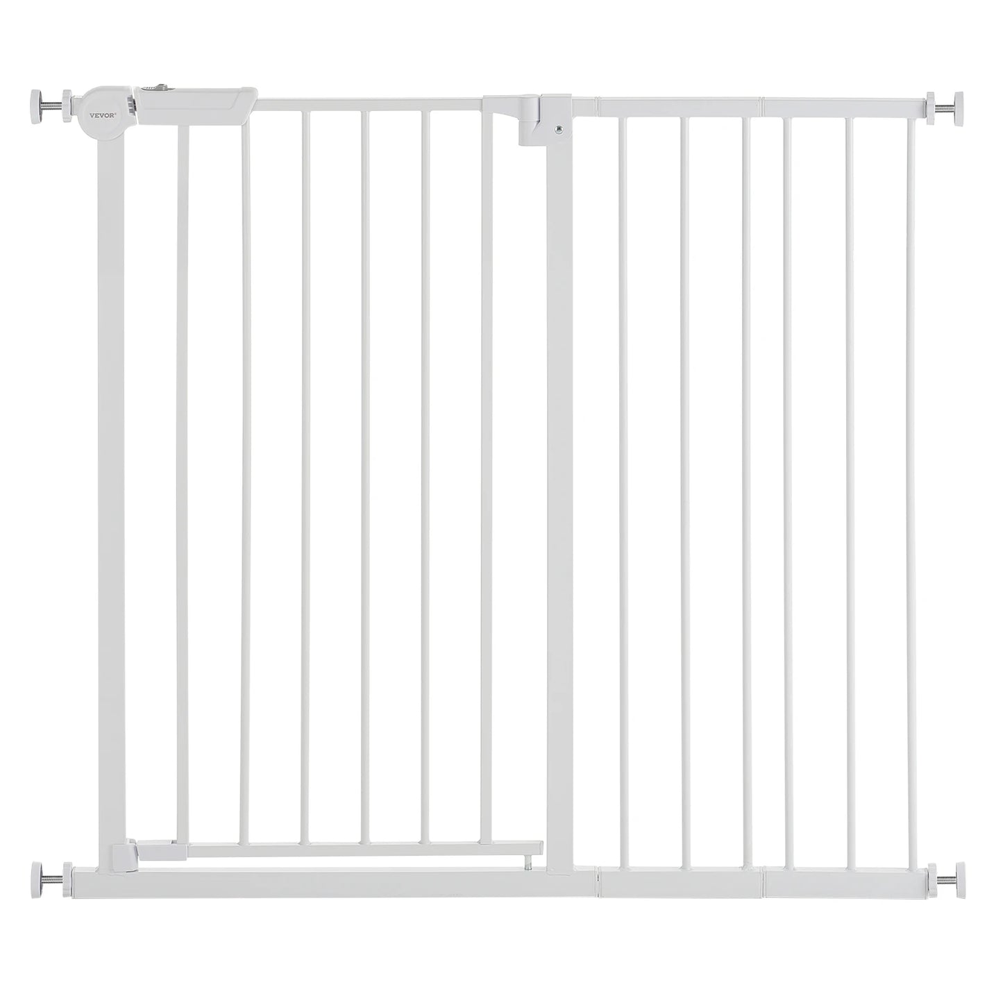 Walk-Thru Pressure-Mount Dog & Pet Safety Gate for Doorways - front view