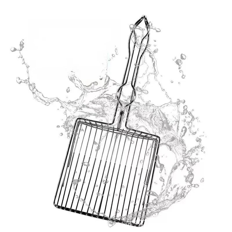 Stainless Steel Cat Litter Scoop with Durable Handle product image 5