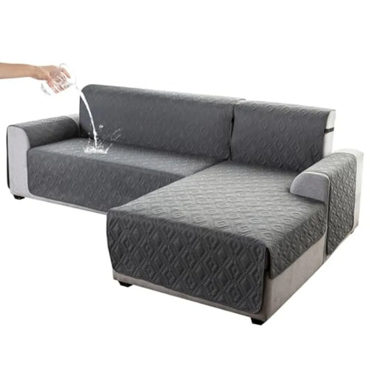 Sectional Couch Covers for Dogs L Shaped Sofa Covers Chaise Lounge Cover Reversible Couch Covers for Sectional Sofa L Shape Fur