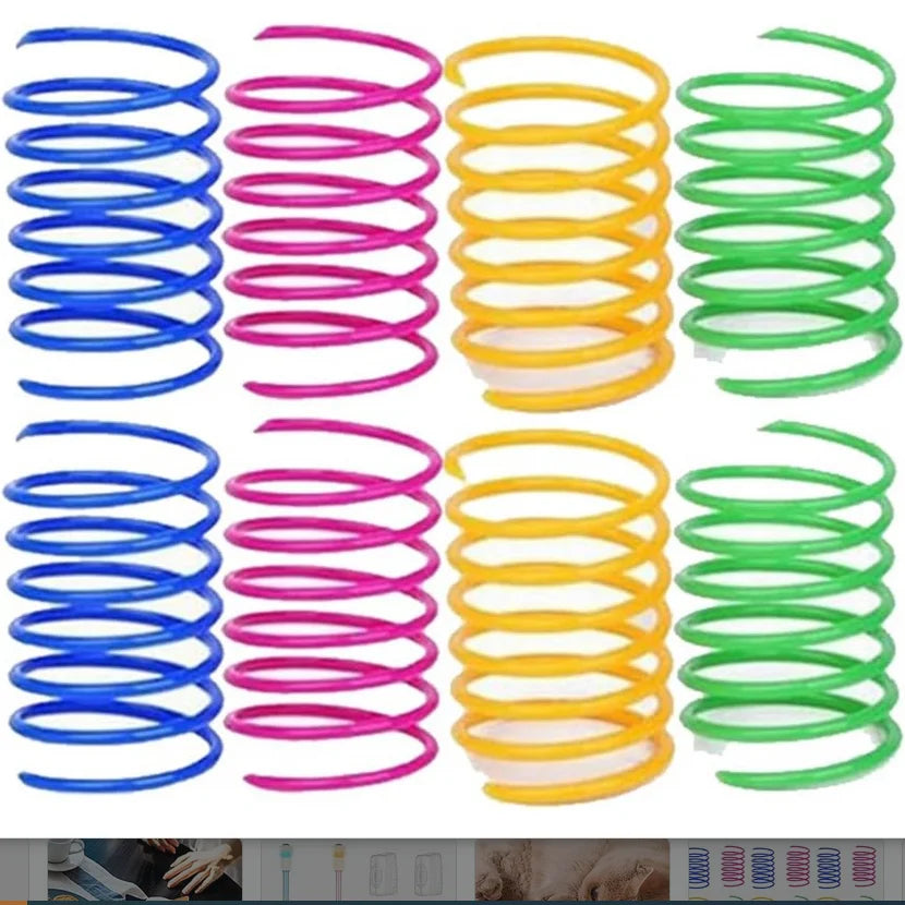 4pcs/Set Plastic Cat Toy