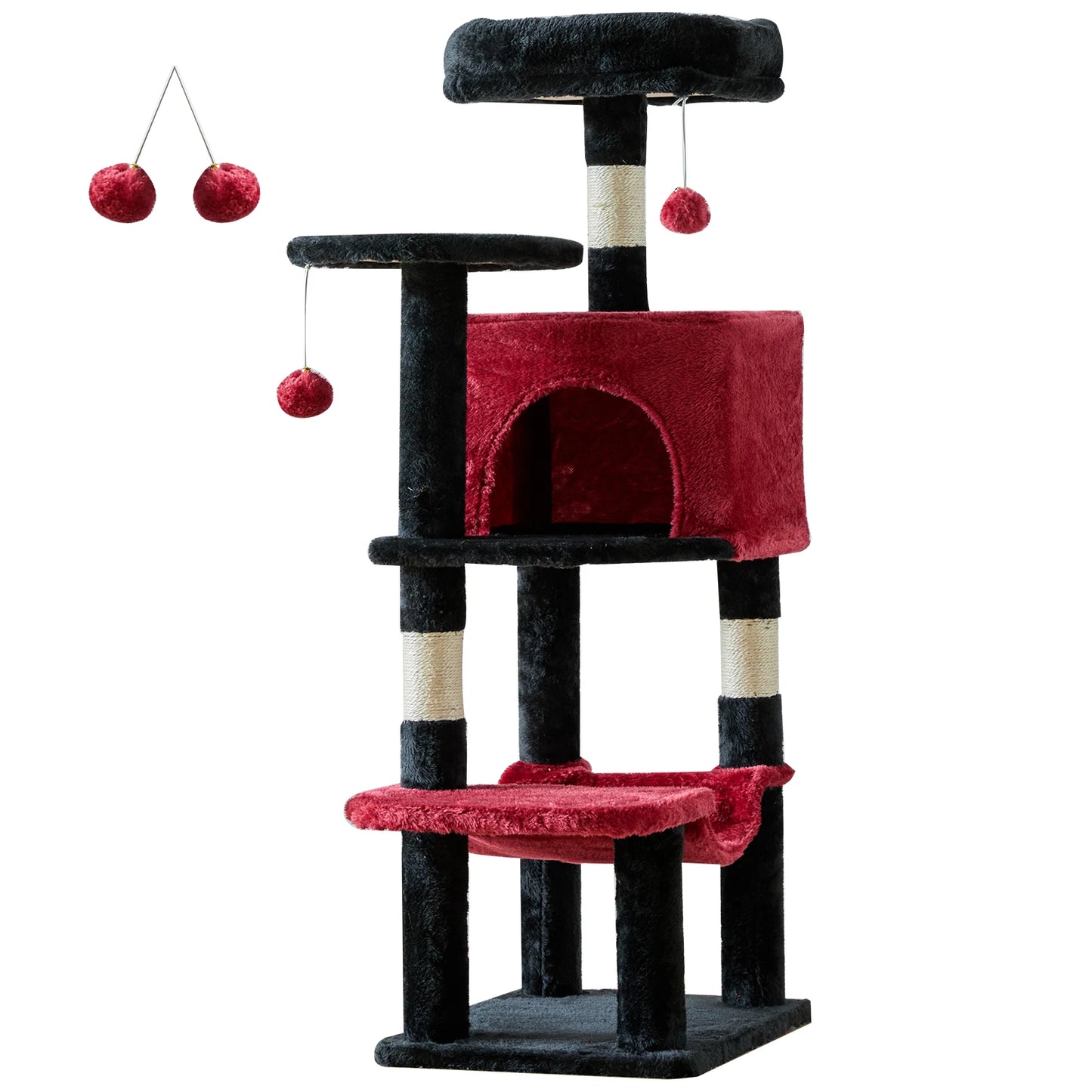 44-Inch Multi-Level Cat Tree with Condo & Hammock product image 9