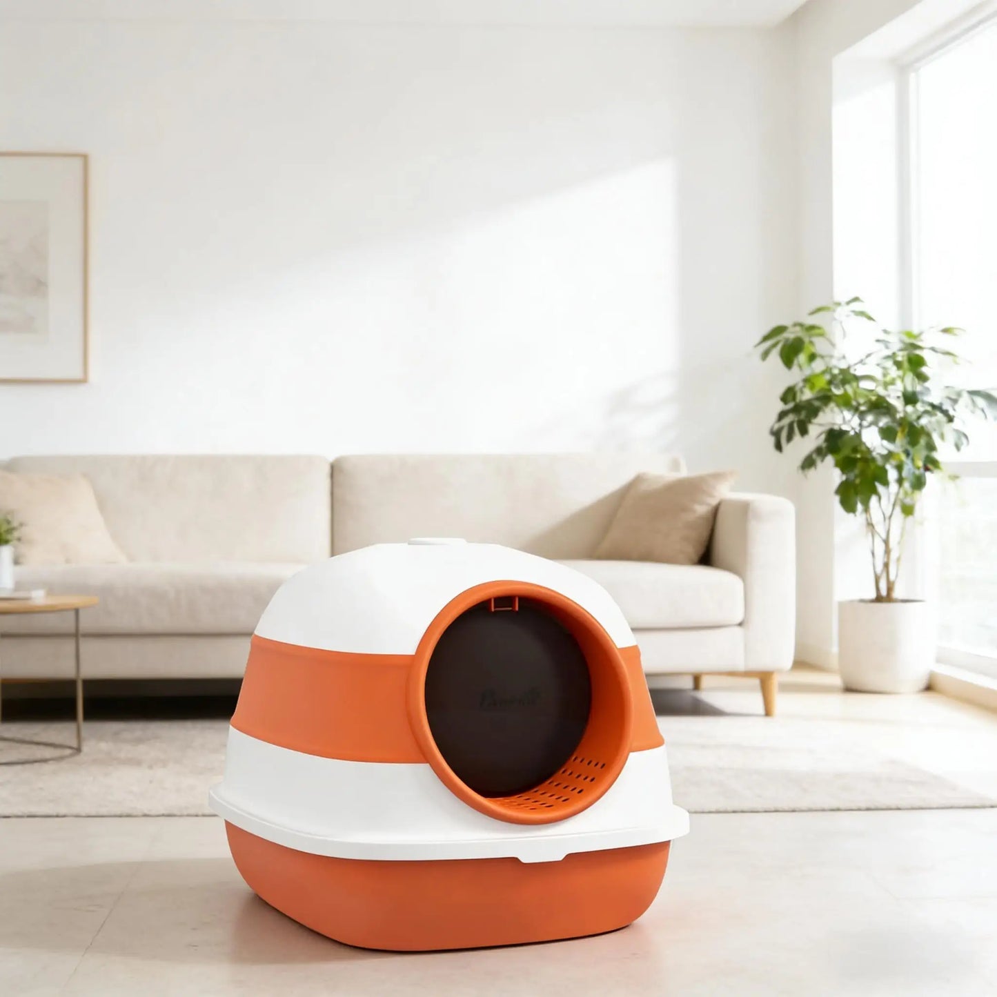 Ye Cat Litter Box, Covered Litter Box