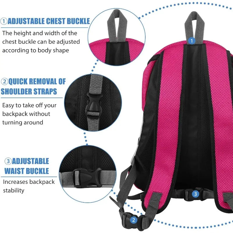 Portable Mesh Pet Carrier Travel Backpack for Dogs