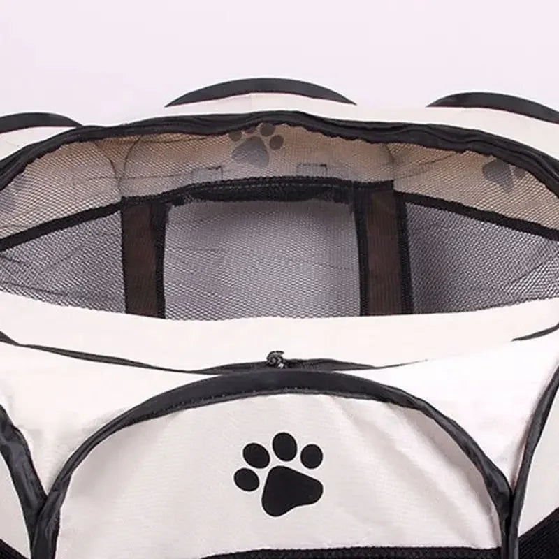 Foldable Pet Playpen Tent for Dogs and Cats - packaging view