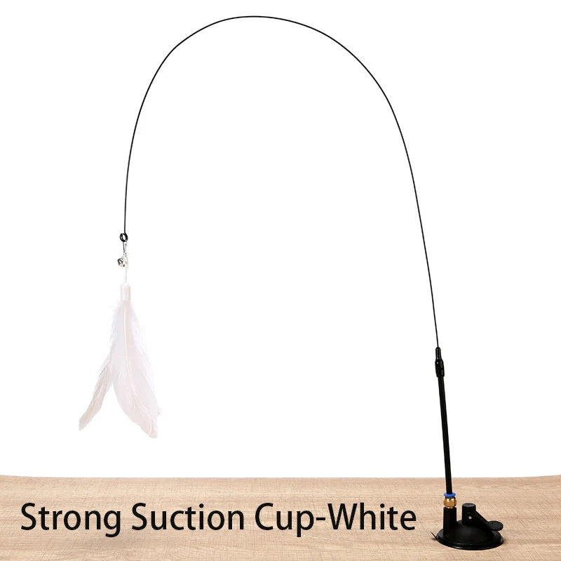 Interactive Cat Wand Toy with Suction Cup Base product image 9