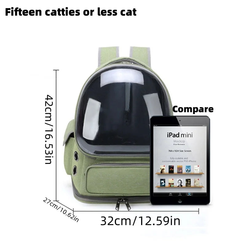 Breathable Pet Carrier Backpack for Cats and Small Dogs product image 6