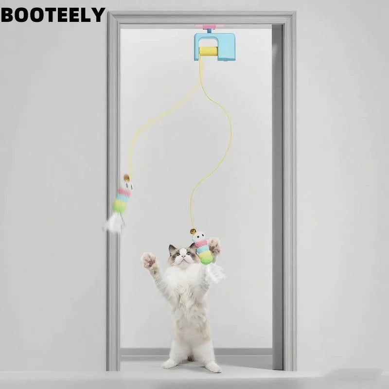 Smart Hanging Door Cat Toy main product image