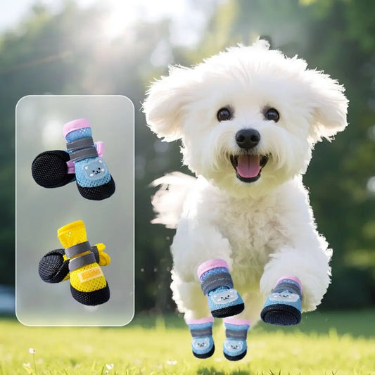 Reflective Mesh Dog Shoes for Outdoor Walks main product image